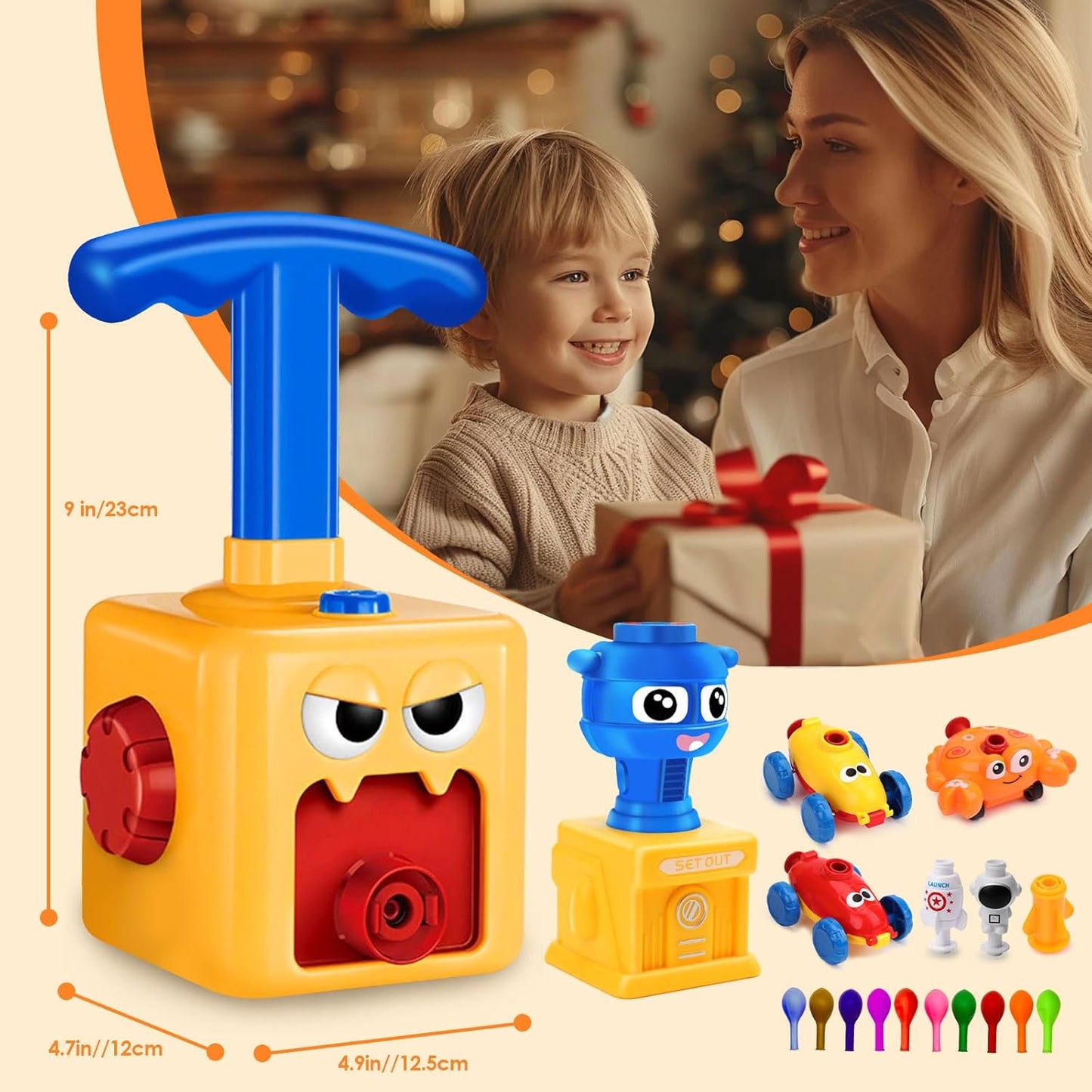 Jouet Ballon à Air Inertiel - Apprendre en Jouant, 100% Sécurisé
