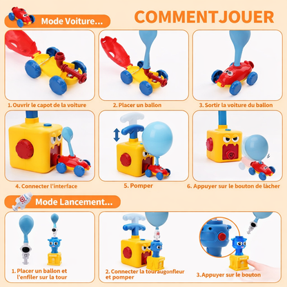 Jouet Ballon à Air Inertiel - Apprendre en Jouant, 100% Sécurisé