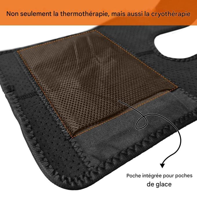 Genouillère Chauffante Portable