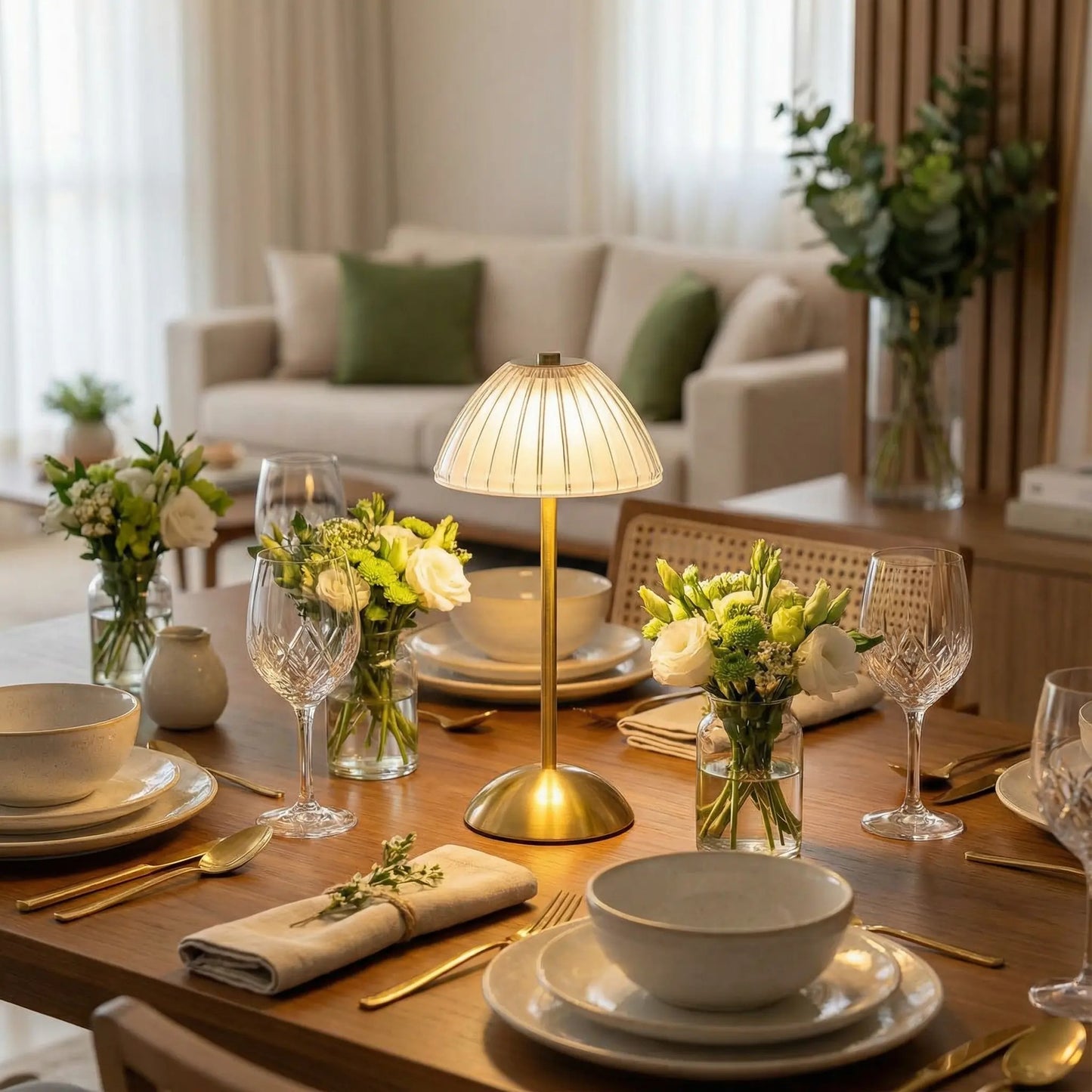 Lampe De Table Rechargeable Sans Fil