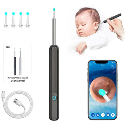 Nettoyeur d’Oreilles avec Caméra HD