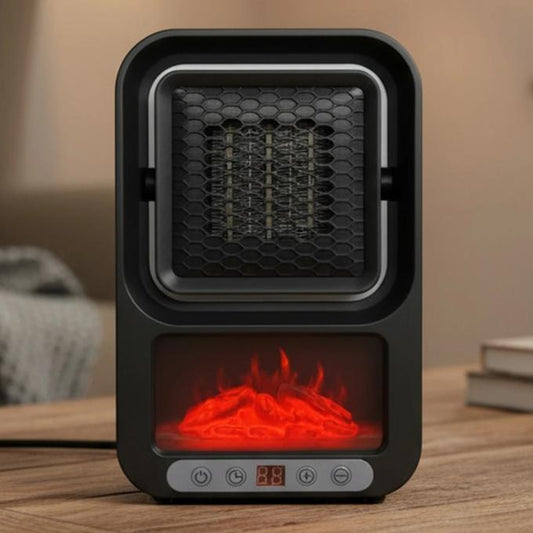 Chauffage Flamme  2-en-1 Télécommande