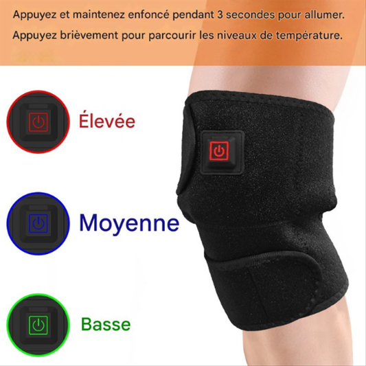 Genouillère Chauffante Portable