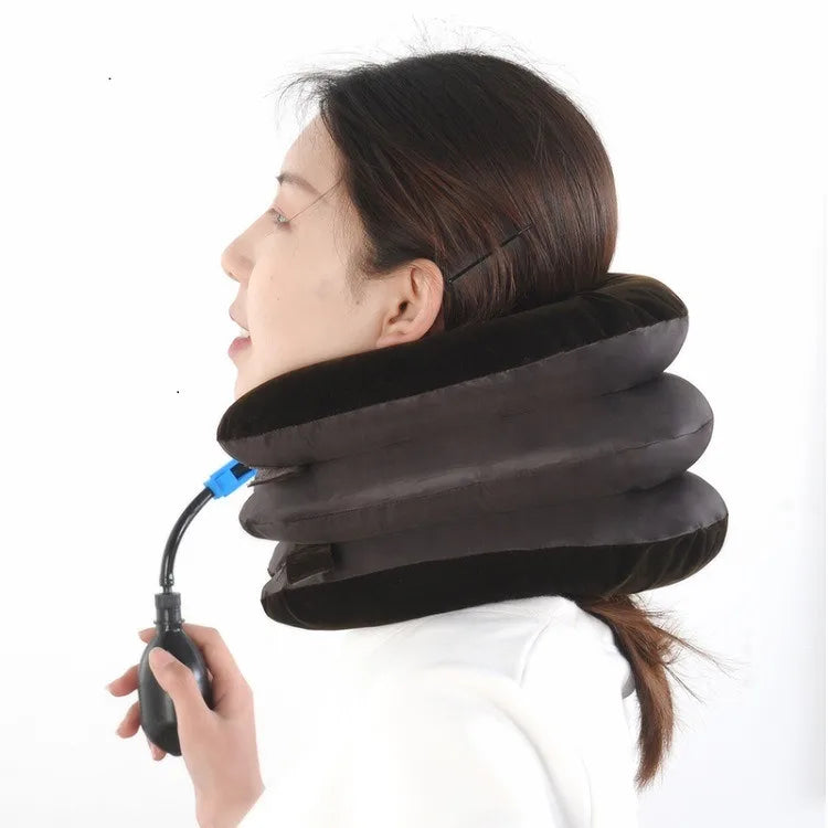 Collier Cervical Orthopédique Gonflable