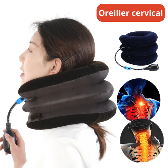 Collier Cervical Orthopédique Gonflable
