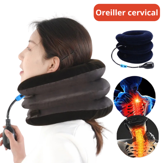Collier Cervical Orthopédique Gonflable