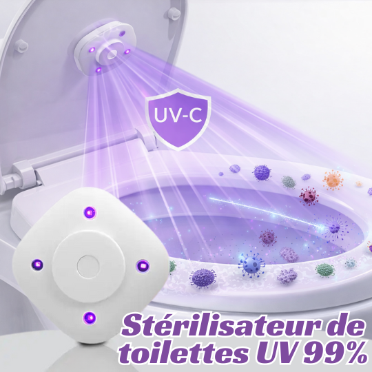Nettoyant UV intelligent pour cuvette de toilette