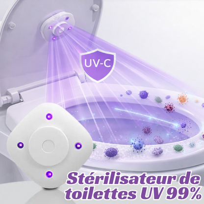 Nettoyant UV intelligent pour cuvette de toilette